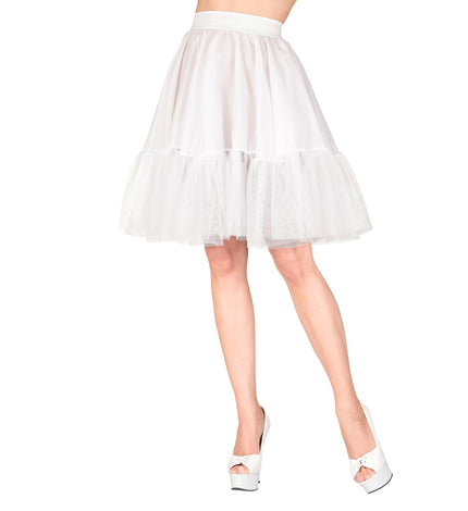 Widmann SRL Petticoat lang wit dames