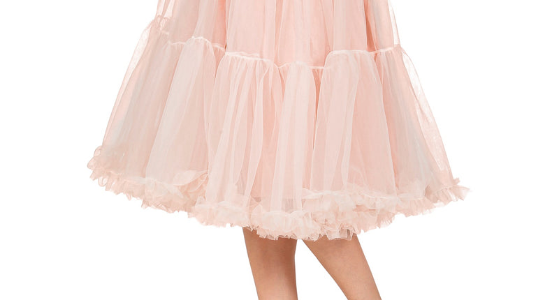 Widmann SRL Petticoat oud roze tule 65cm