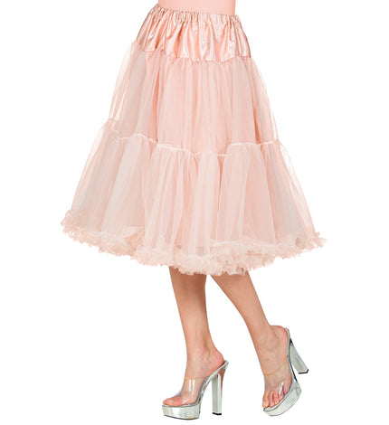 Widmann SRL Petticoat oud roze tule 65cm