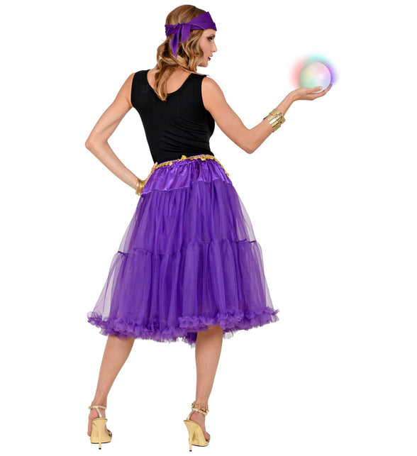 Widmann SRL Petticoat paars tule 65cm