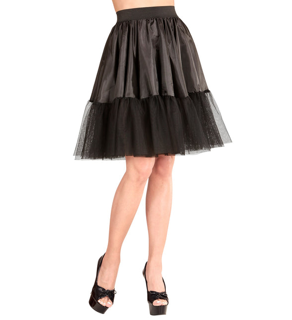 Widmann SRL Petticoat Zwart