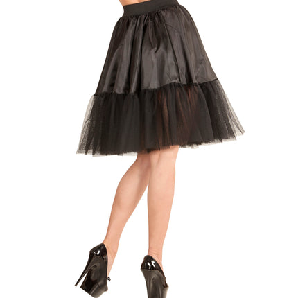 Widmann SRL Petticoat Zwart