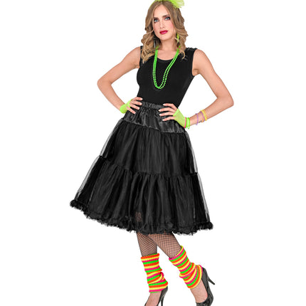 Widmann SRL Petticoat zwart tule 65cm