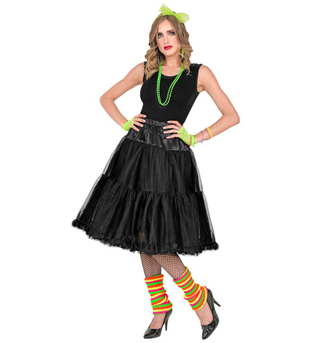 Widmann SRL Petticoat zwart tule 65cm