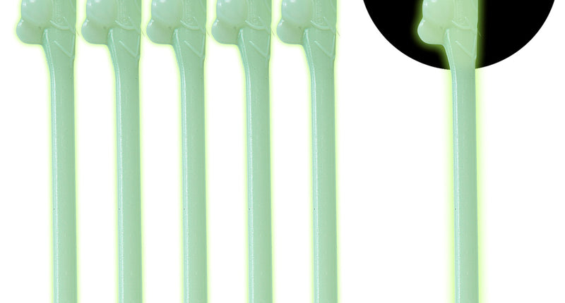 Widmann SRL Piemel rietjes glow in the dark 6 stuks