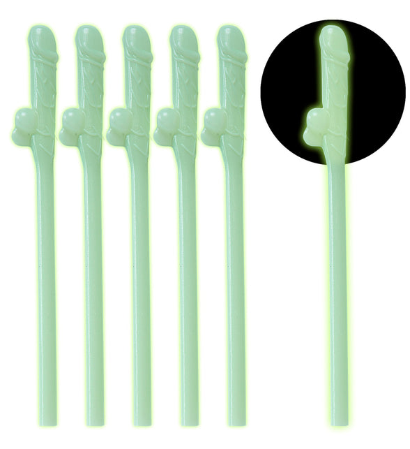Widmann SRL Piemel rietjes glow in the dark 6 stuks