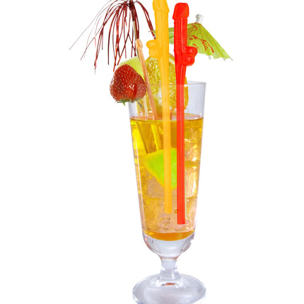 Widmann SRL Piemel rietjes regenboog kleuren