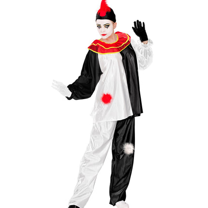 Widmann SRL Pierrot pak blacky