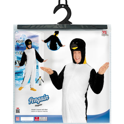 Widmann SRL Pinguïn pak voor volwassenen