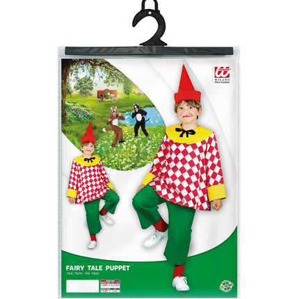 Widmann SRL Pinokkio kostuum kind