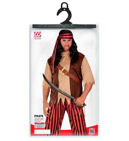 Widmann SRL Piraat  kostuum Johnny