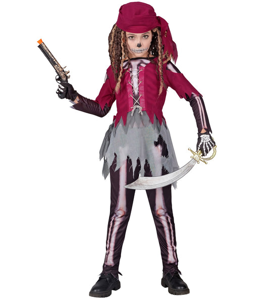 Widmann SRL Piraat skelet kind