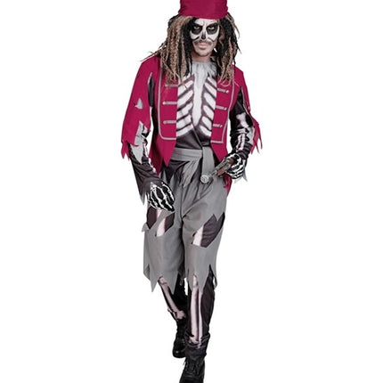 Widmann SRL Piraat skelet kostuum Jack