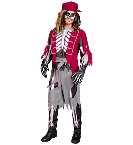 Widmann SRL Piraat skelet kostuum Jack