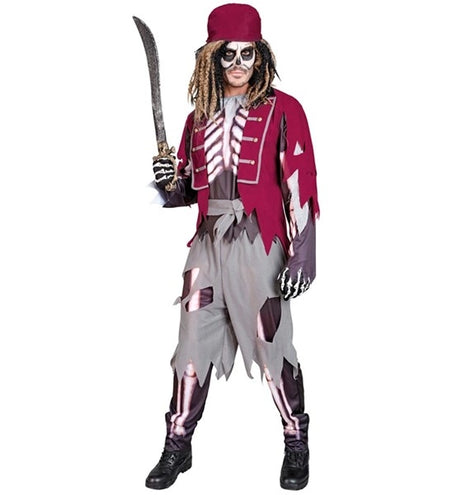 Widmann SRL Piraat skelet kostuum Jack