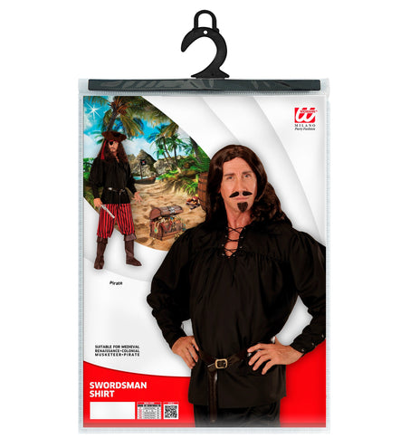 Widmann SRL Piraten blouse in zwart