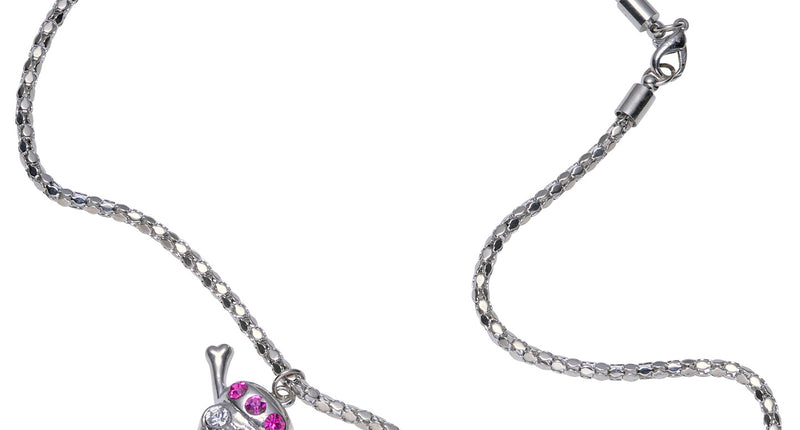 Widmann SRL Piraten ketting schedel strass