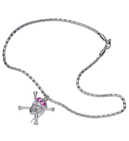 Widmann SRL Piraten ketting schedel strass