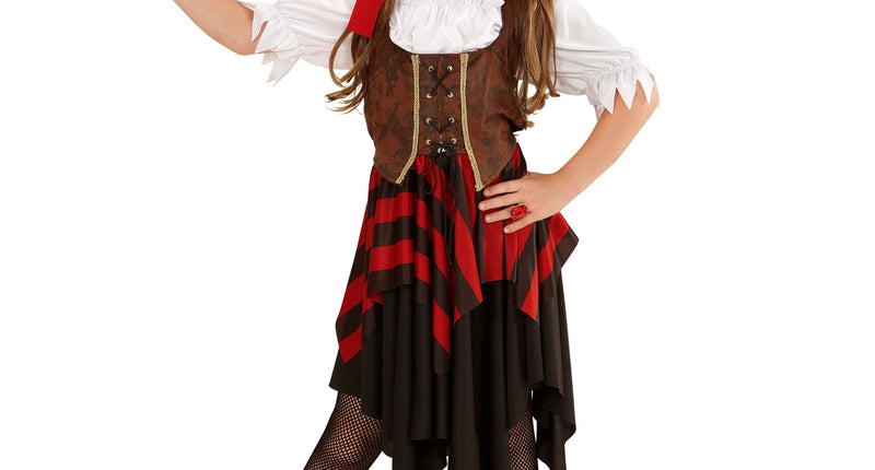 Widmann SRL Piraten kostuum Caribbean meisjes