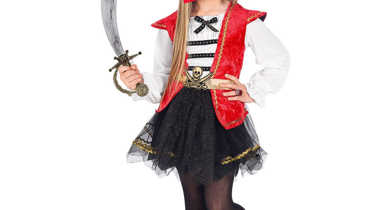 Widmann SRL Piraten pak Tessa meisje