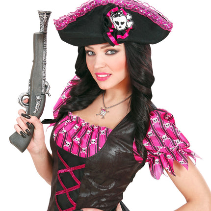 Widmann SRL Piraten pistool oudheid zilver