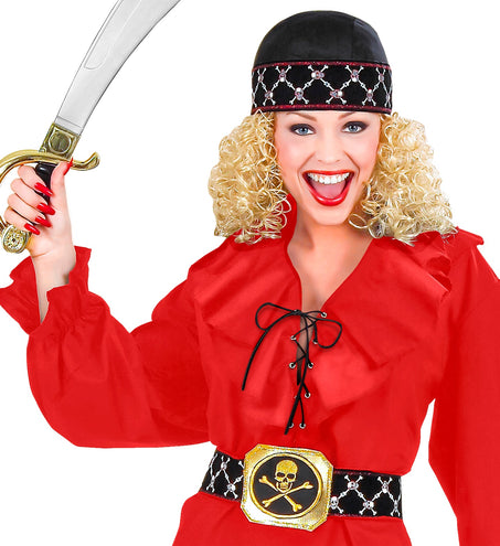 Widmann SRL Piraten riem met gesp