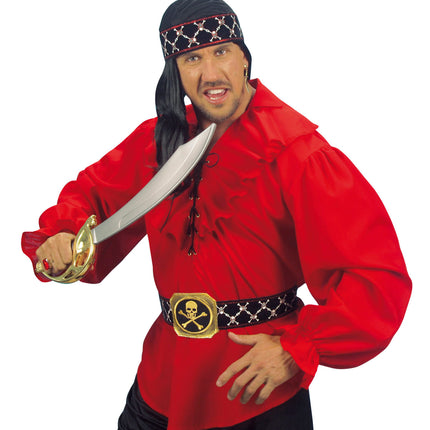 Widmann SRL Piraten riem met gesp