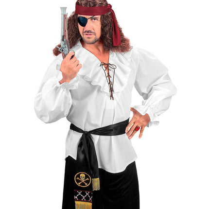 Widmann SRL Piraten sjaal satijn sjerp