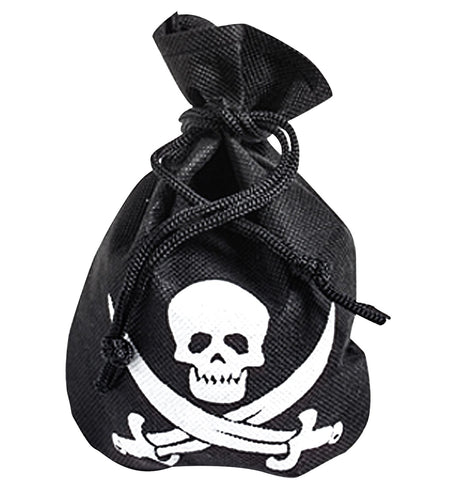 Widmann SRL Piraten tas met schedel en zwaarden