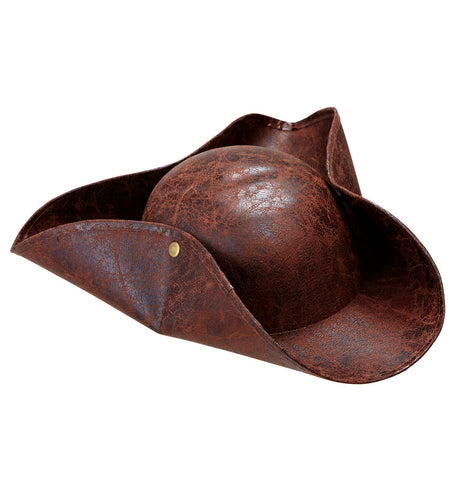 Widmann SRL Piratenhoed driesteek bruin