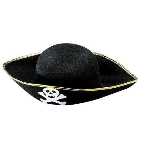 Widmann SRL Piratenhoed met gouden rand