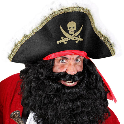 Widmann SRL Piratenhoed met hoofdband