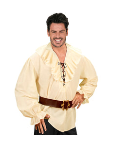 Widmann SRL Piratenshirt beige boeren shirt