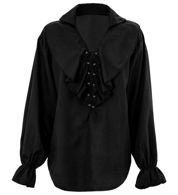 Widmann SRL Piratenshirt dames zwart