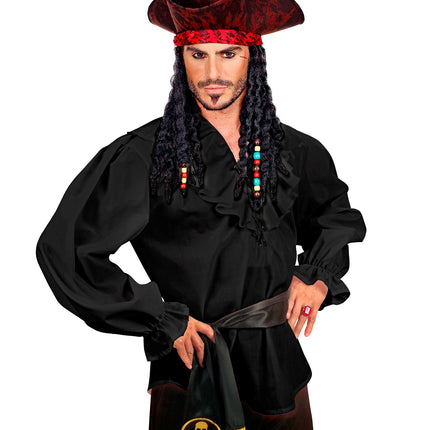 Widmann SRL Piratenshirt zwart Danny