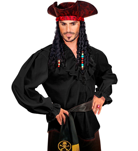 Widmann SRL Piratenshirt zwart Danny