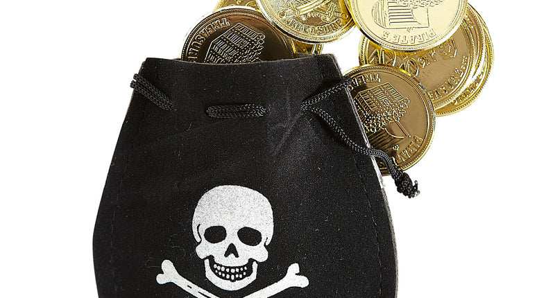 Widmann SRL Piratentasje Met 12 Goudstukken