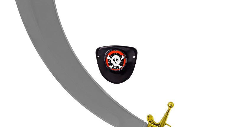 Widmann SRL Piratenzwaard met ooglapje