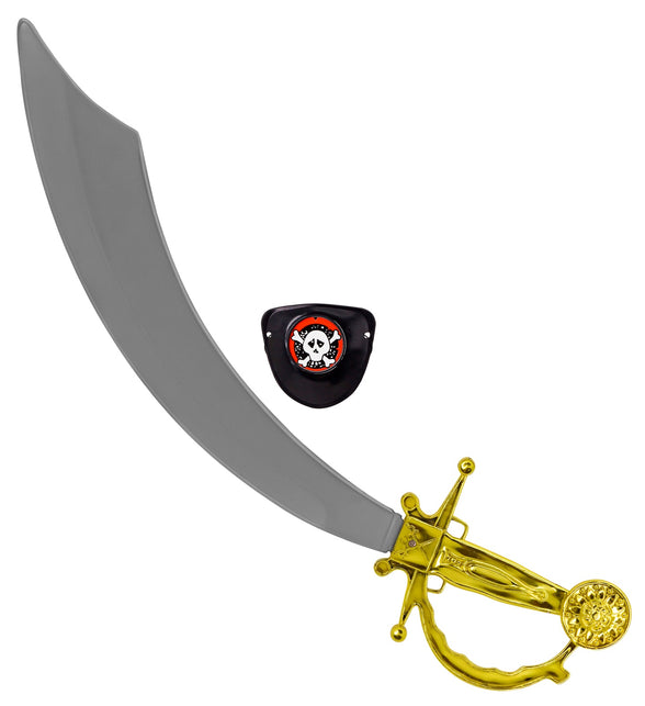 Widmann SRL Piratenzwaard met ooglapje