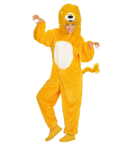 Widmann SRL Pluche gele Leeuwenpakken