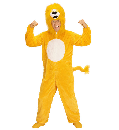 Widmann SRL Pluche gele Leeuwenpakken