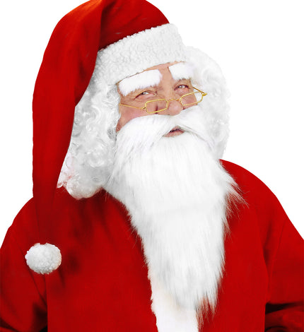 Widmann SRL Pluche kerstman baardset