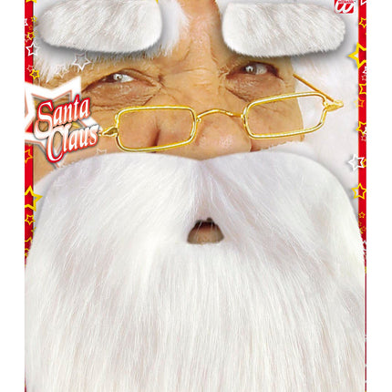 Widmann SRL Pluche kerstman baardset