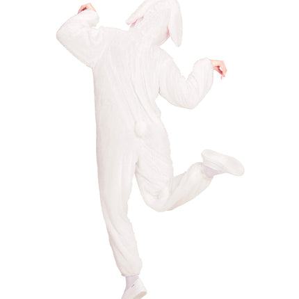 Widmann SRL Pluche wit konijnen pak