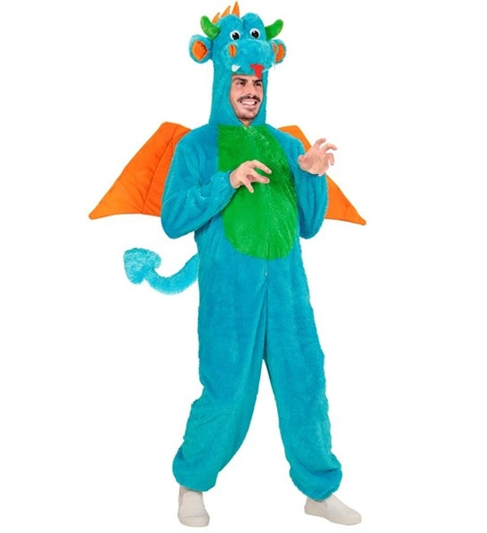 Widmann SRL Plushe draken kostuum Drake