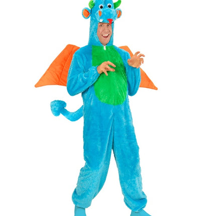 Widmann SRL Plushe draken kostuum Drake