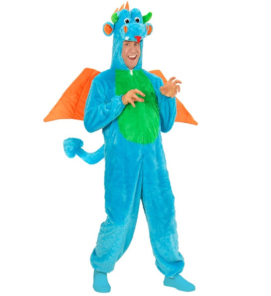 Widmann SRL Plushe draken kostuum Drake