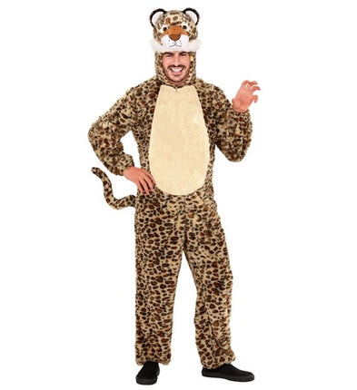 Widmann SRL Plushe luipaard kostuum Leo