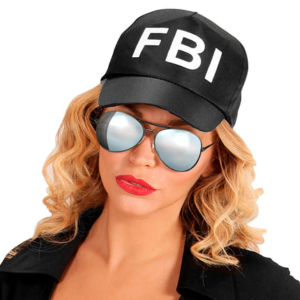 Widmann SRL Politie bril zwart