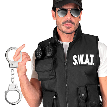 Widmann SRL Politie handboeien metaal met sleutel